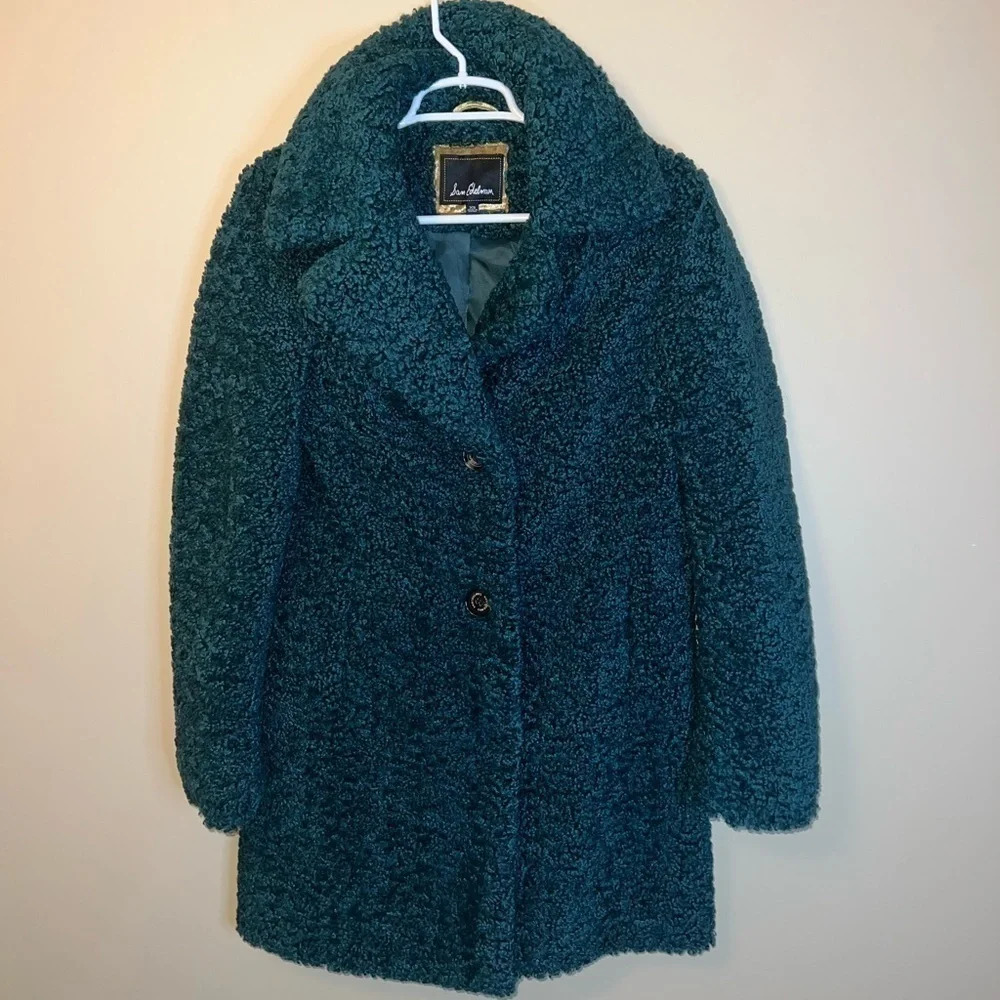 SAM EDELMAN GREEN COAT XS